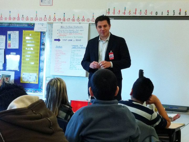 Rep. Brent Barton Visits Local Schools