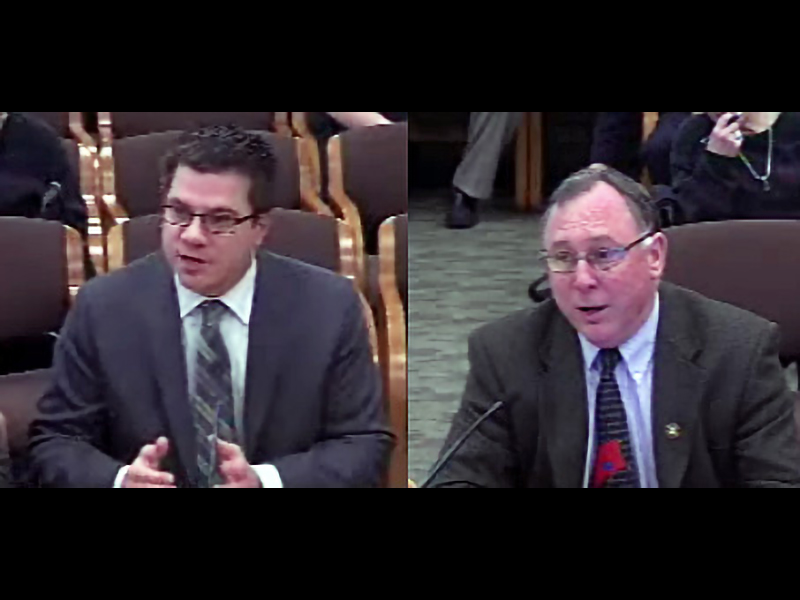 Rep. Brent Barton Testifies for Rainy Day Fund Proposal