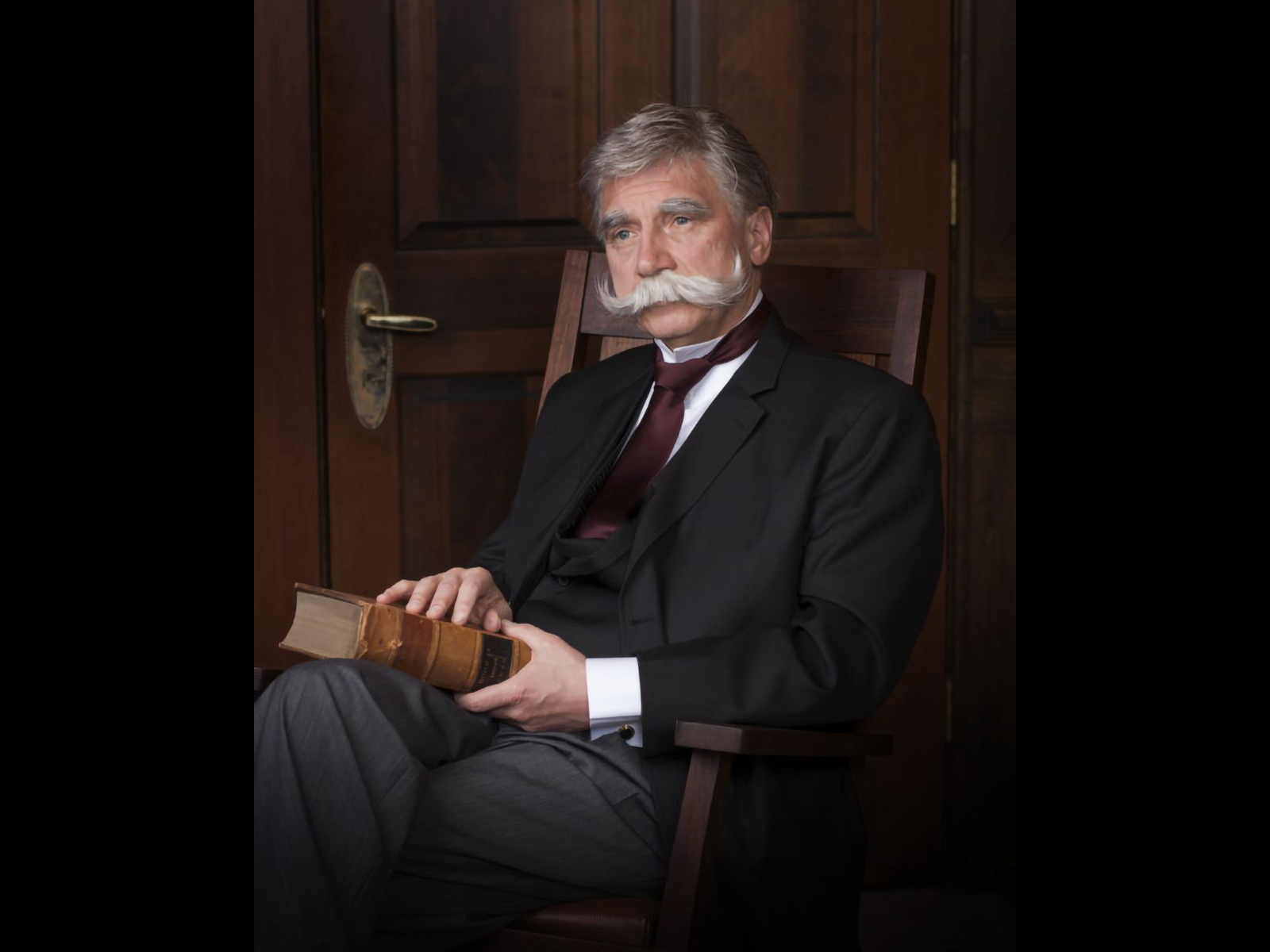 Bill as Oliver Wendell Holmes